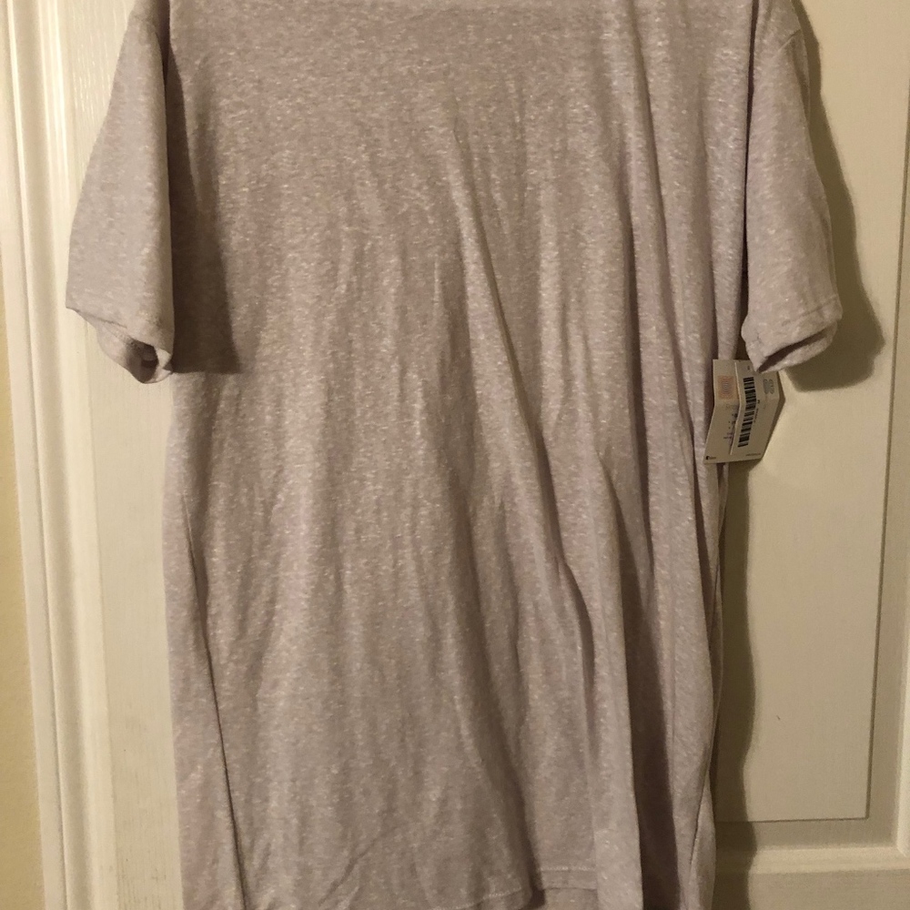 LuLaRoe Patrick Tee Oatmeal